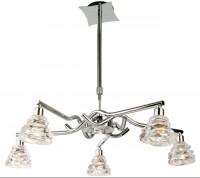 lampara 5 luces telescópica